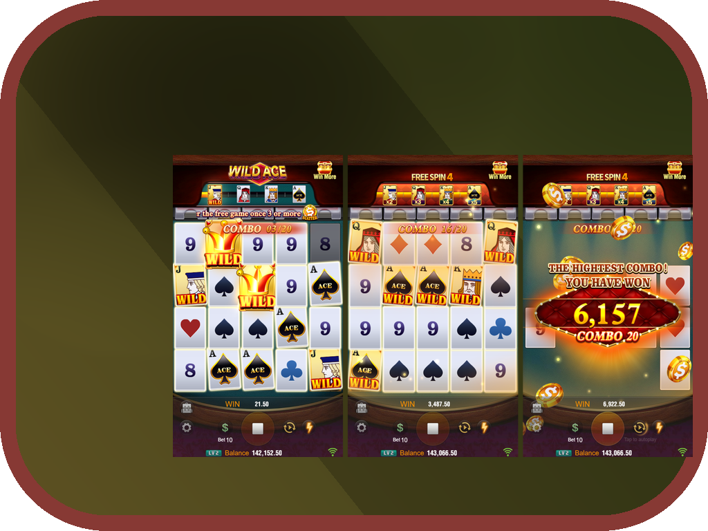 Wild Ace · Tampilan Antarmuka Aplikasi CK789